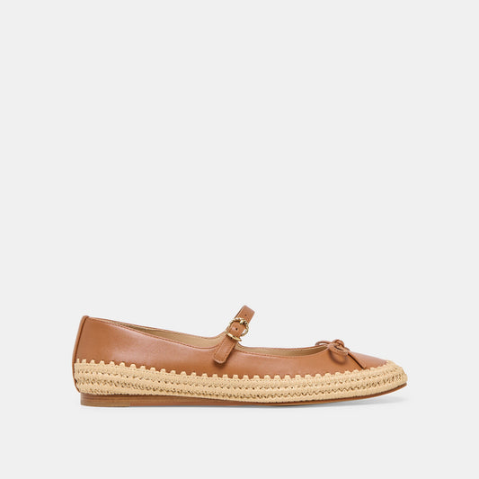 Dolce Vita Betony Saddle Leather Ballet Flats