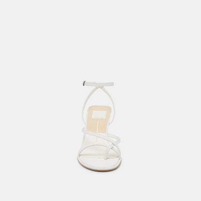 Dolce Vita MORAH HEELS TRUE WHITE LEATHER